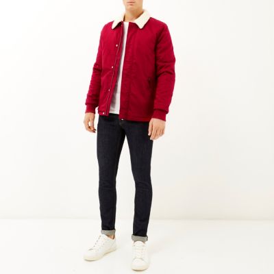 Red borg coach jacket